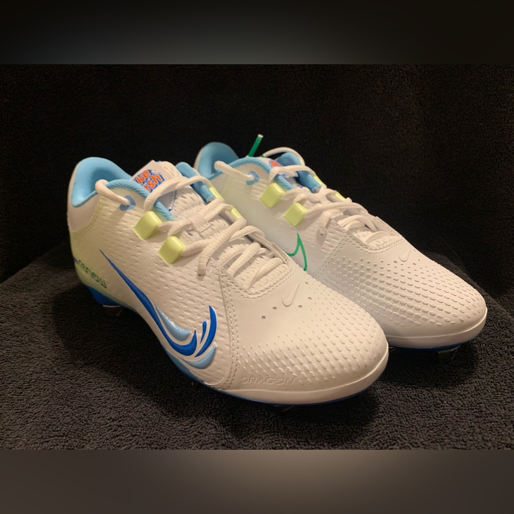 Size 8 - Nike Hyperdiamond 4 Pro White Photo Blue W